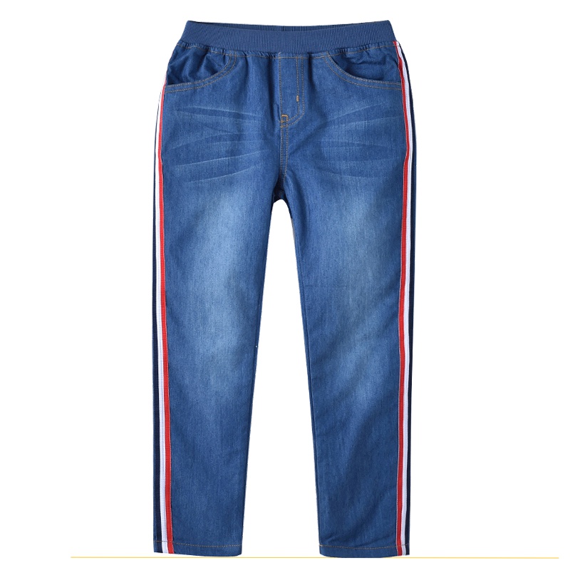 铅笔俱乐部童装2019秋冬新款女童牛仔裤中大童长裤儿童牛仔裤裤子