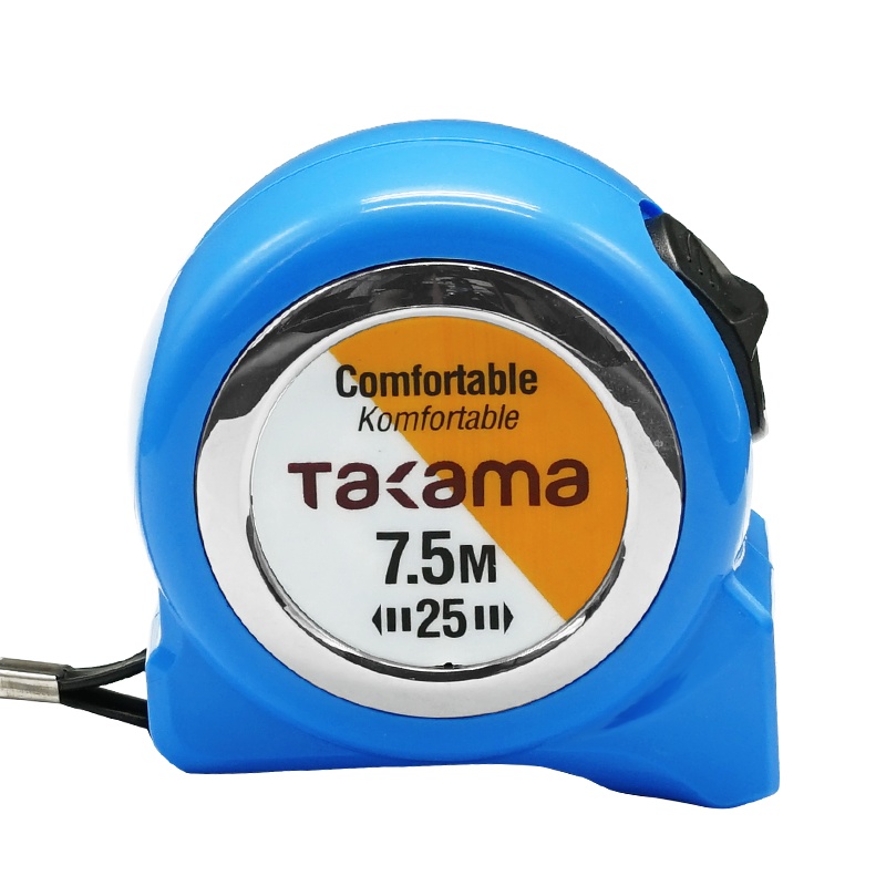 takama(高松)201075 7.5M公制钢卷尺伸缩双色尺木工尺测量工具