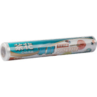 茶花保鲜膜家用经济装加厚塑料美容院用一次性厨房大卷食品保鲜膜[(3个套装)享鲜*保鲜膜L(100*30cm)*3包]