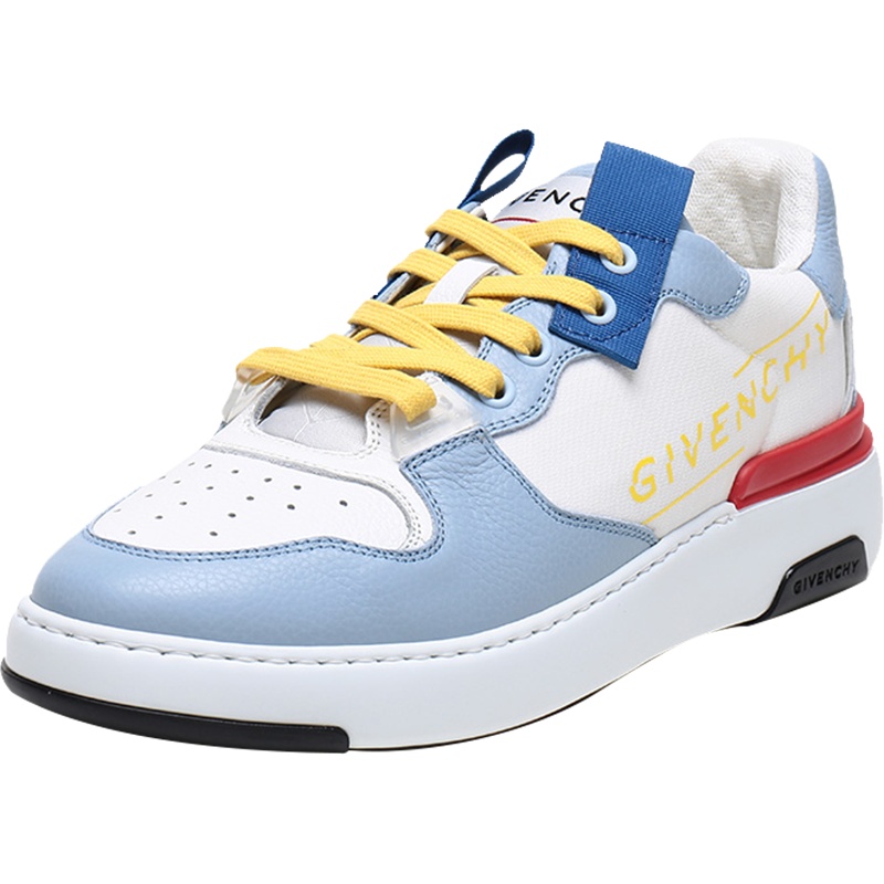 GIVENCHY 纪梵希 男士织物配皮系带休闲运动鞋 BH002WH0LX