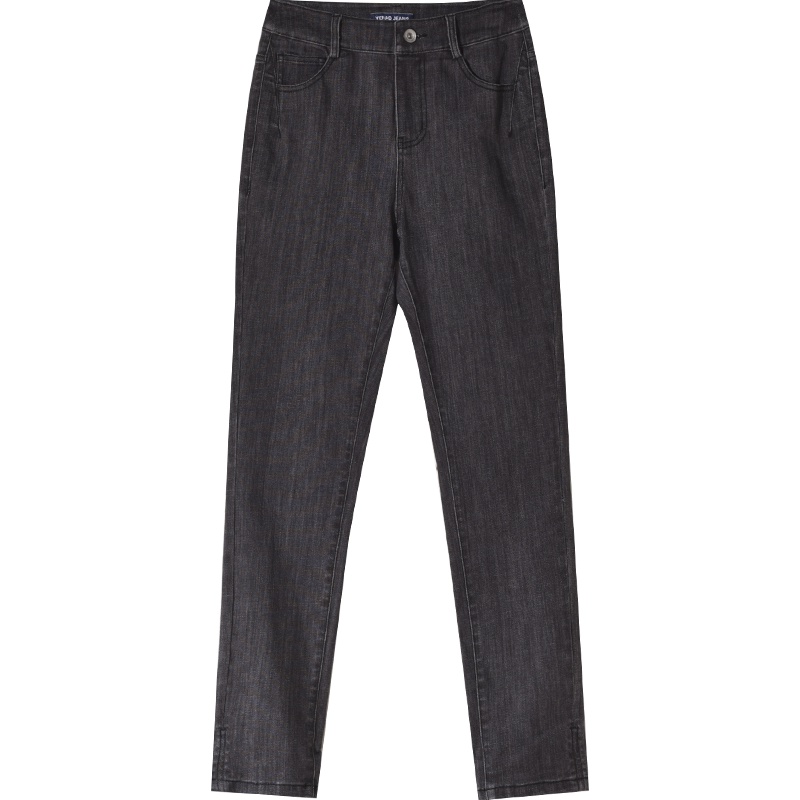 娅丽达女裤2019秋季新款牛仔哈伦裤女宽松韩版显瘦大码小脚铅笔裤I3184