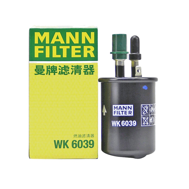 曼牌(MANN)燃油滤WK6039适配别克/英朗/威朗/阅朗/赛欧3/乐风RV/科沃兹/科鲁泽/沃兰多/荣威/名爵
