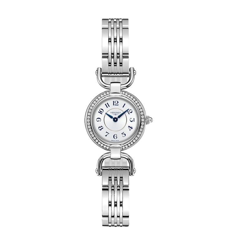 浪琴(LONGINES)瑞士手表 石英表女L6.129.0.73.6 时尚精致钢带腕表