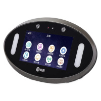 科密 V-01 人脸识别考勤机 双目动态脸部识别 无线wifi 局域网 触屏操控门禁一体打卡签到机
