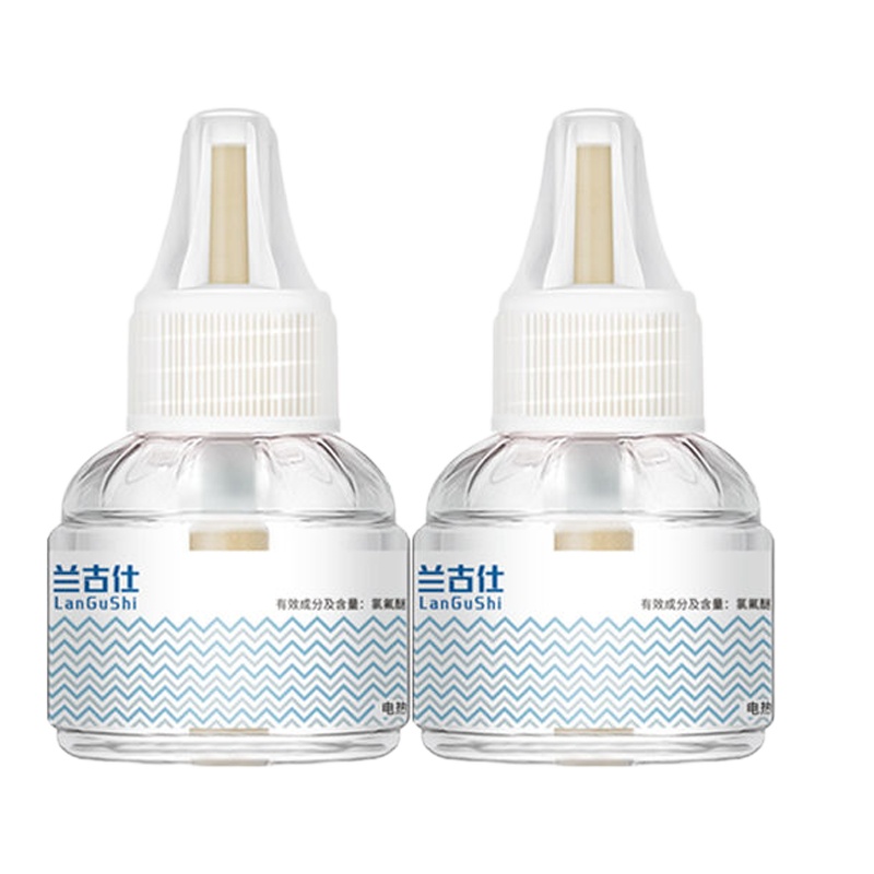 电热蚊香液无味婴儿孕妇无香液家用驱蚊液插电式电蚊器灭蚊 2瓶单液