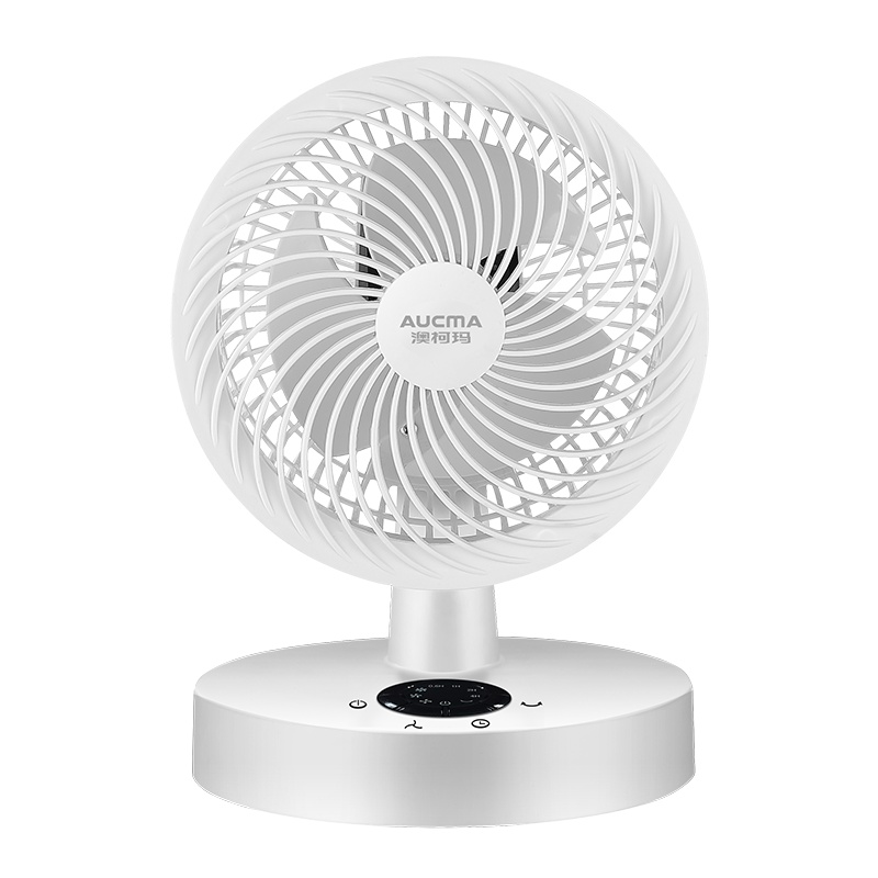澳柯玛(AUCMA)空气循环扇 KYT-15YA008(Y) 三档定时送爽 遥控仰俯摇头 循环低噪送风 转页扇电风扇台扇
