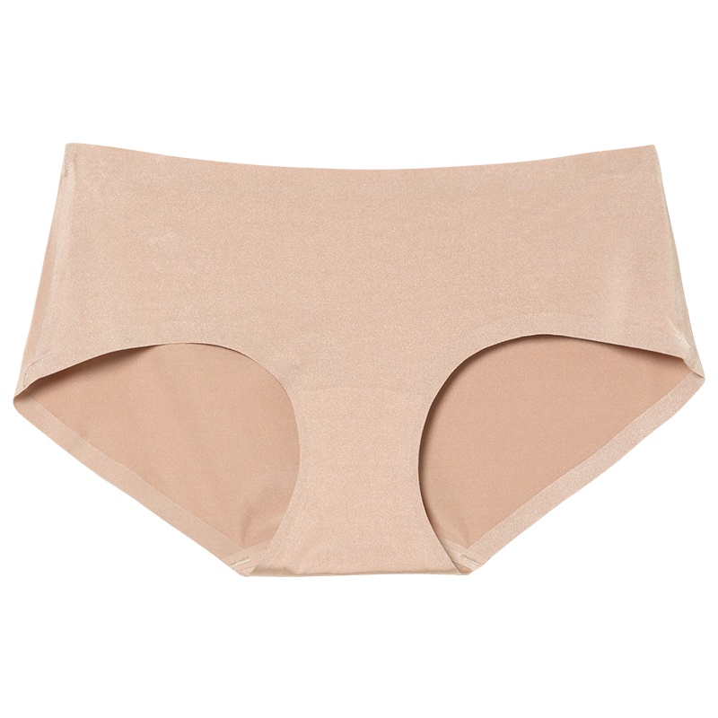 女式Ishow高弹透气锦纶无痕平角内裤