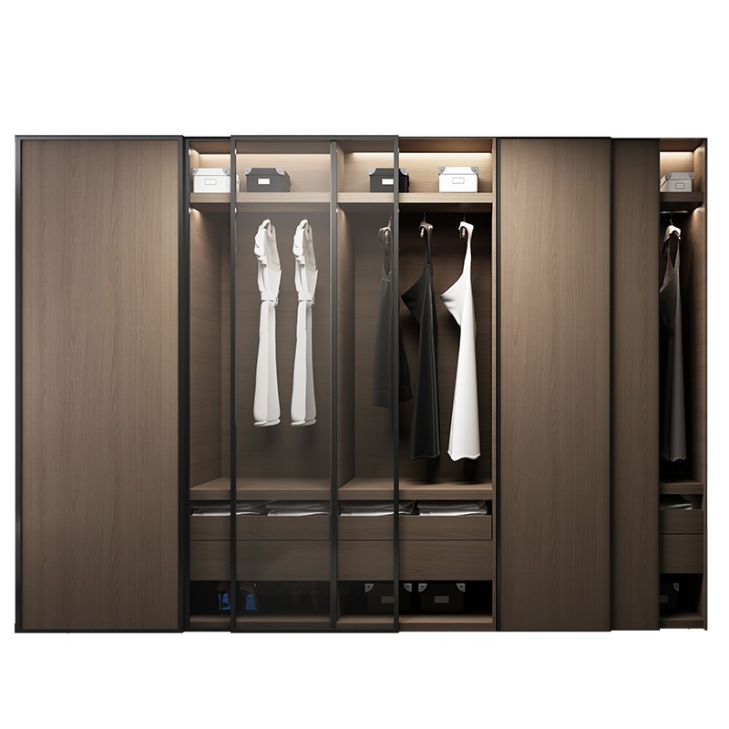 丽维家衣帽间定制进口克诺斯邦板整体衣柜定制意向金(非商品价格)