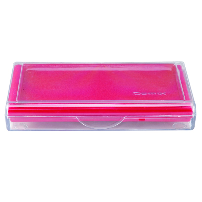 齐心(Comix) 快干印台红色(大长方形) B3720