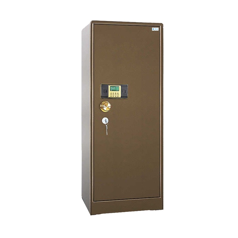 臻远全钢实心防盗保险柜 高180cm密码款古铜色