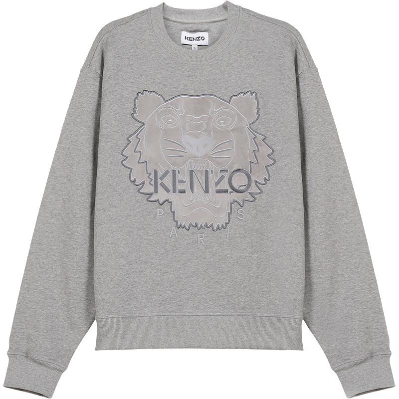 KENZO 高田贤三 男士 胶囊系列棉质圆领长袖卫衣运动衫 FA6 5SW110 4XJ