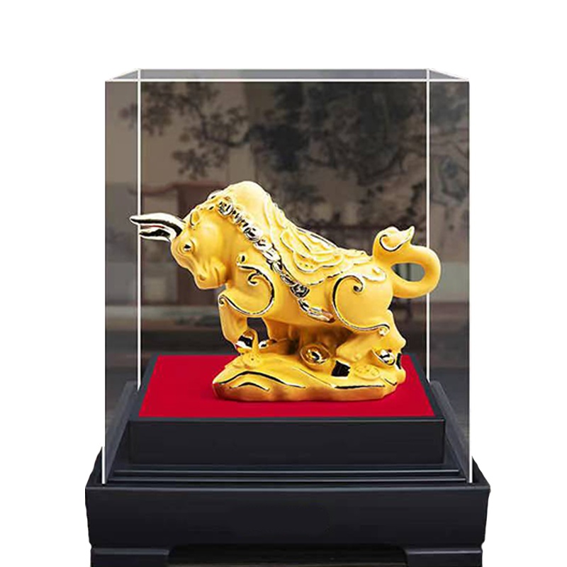 运势如虹金牛摆件