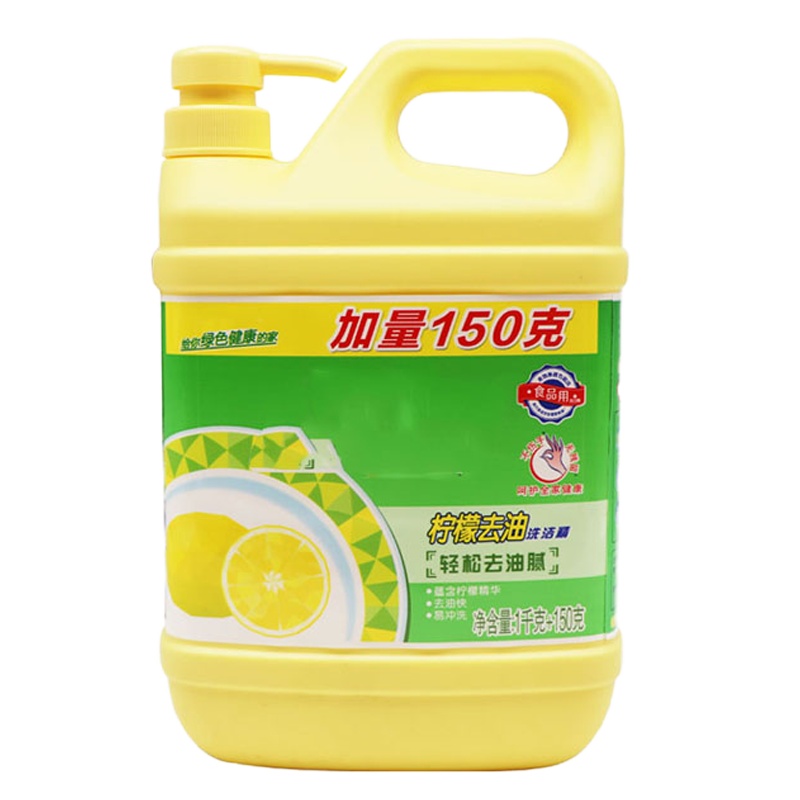 奥白琦(AOBAIQI) DT 柠檬去油洗洁精1150g 23944