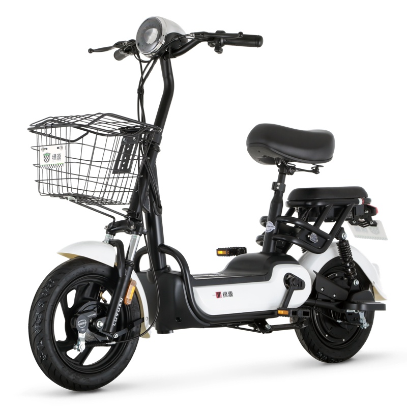 绿源(LUYUAN)电动车小红豆48v12a小型电动自行车FBC2男女双人代步电瓶车