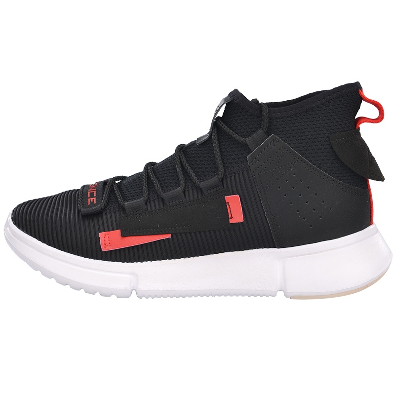 李宁男鞋篮球鞋 新款悟道2代WS春秋一体织中帮篮球文化休闲鞋