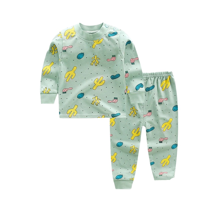 儿童棉内衣套装宝宝秋衣秋裤婴儿保暖内衣男女童睡衣小孩衣服冬莎丞