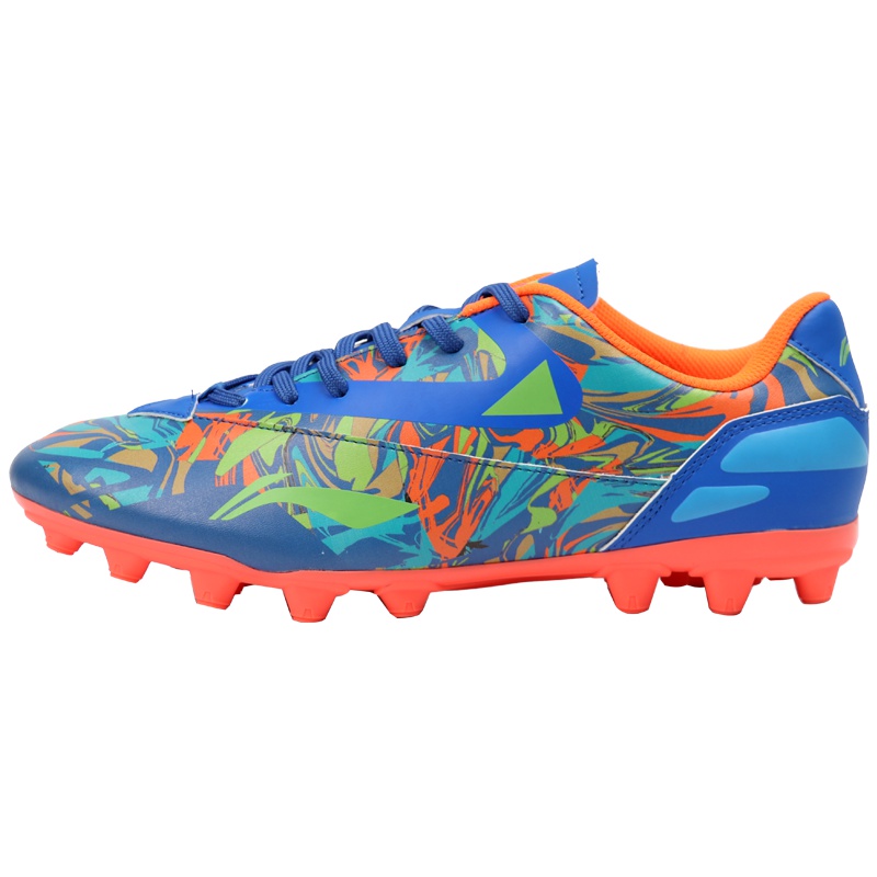 李宁LI-NING2018年足球鞋男碎钉TF训练专业人造草地球鞋李宁云底