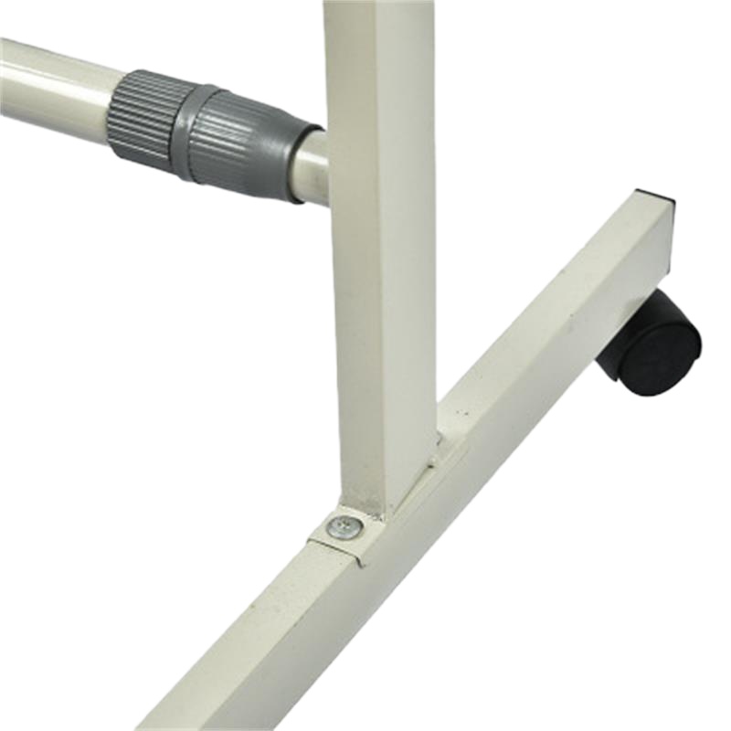 架子 支架双杠白板支架展示架落地式办公写字板立式可调白板架子100*200cm