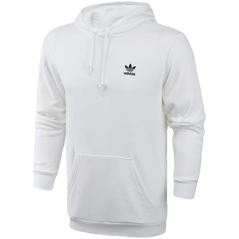 adidas阿迪达斯三叶草女服卫衣纯色运动休闲服GK7163