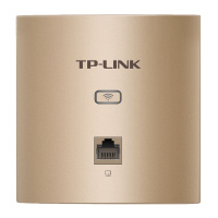 TP-LINK 1200M 5G双频无线AP 86型面板 千兆端口管理AP1202GI-PoE香槟金 DMS