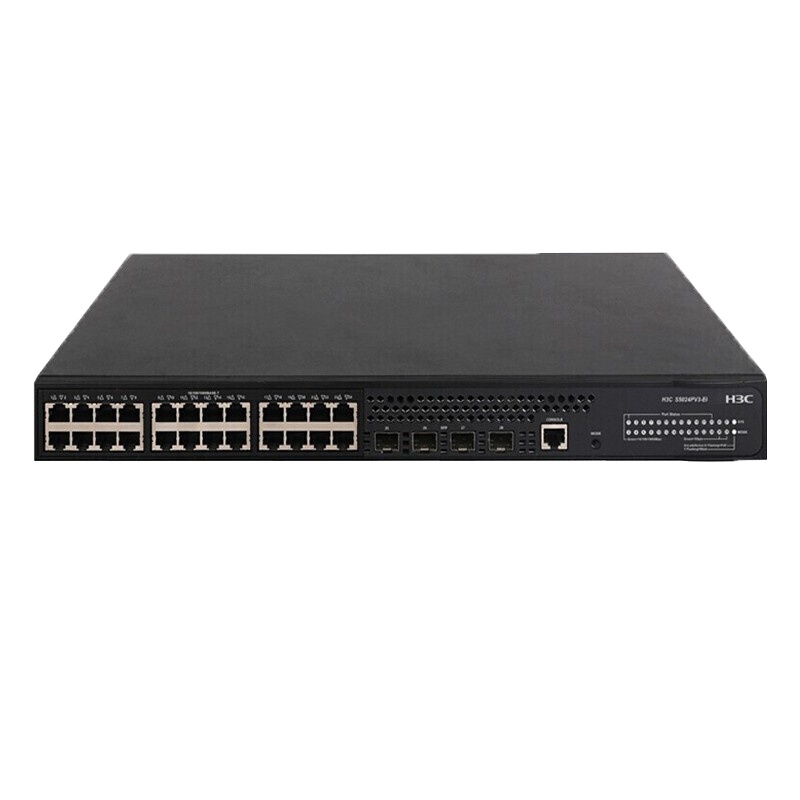 华三(H3C)S5024PV3-EI 24口全千兆二层Web网管企业级网络交换机机
