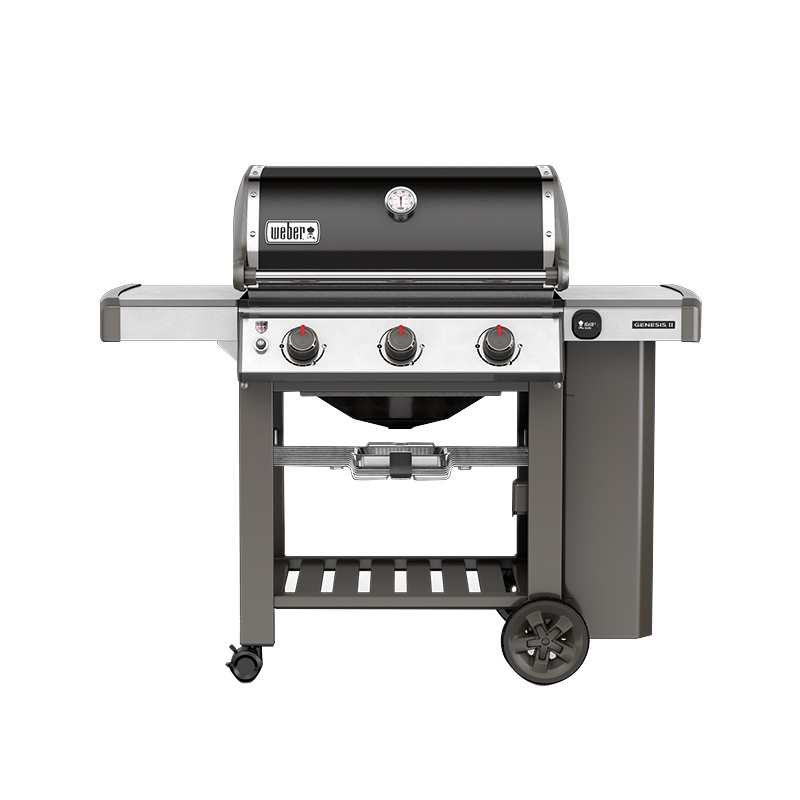 weber烤炉 Genesis E310庭院式燃气焖烤炉 -三灶 (不锈钢)