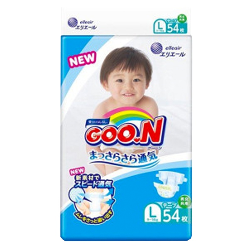 大王 GOO.N 大号婴儿纸尿裤 尿不湿 L54片