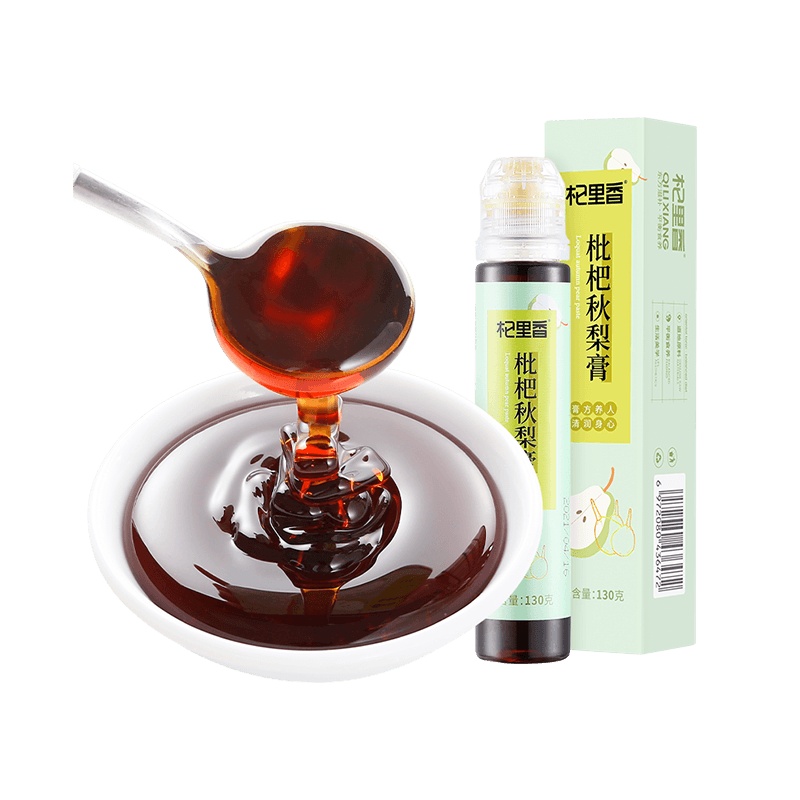 拍1发2杞里香枇杷秋梨膏130g手工琵慈砀山纯冰糖雪梨膏老人儿童莱阳琵芭
