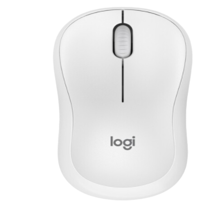 罗技(Logitech) M221静音鼠标 无线鼠标 办公鼠标 对称鼠标 带无线微型接收器 米白色