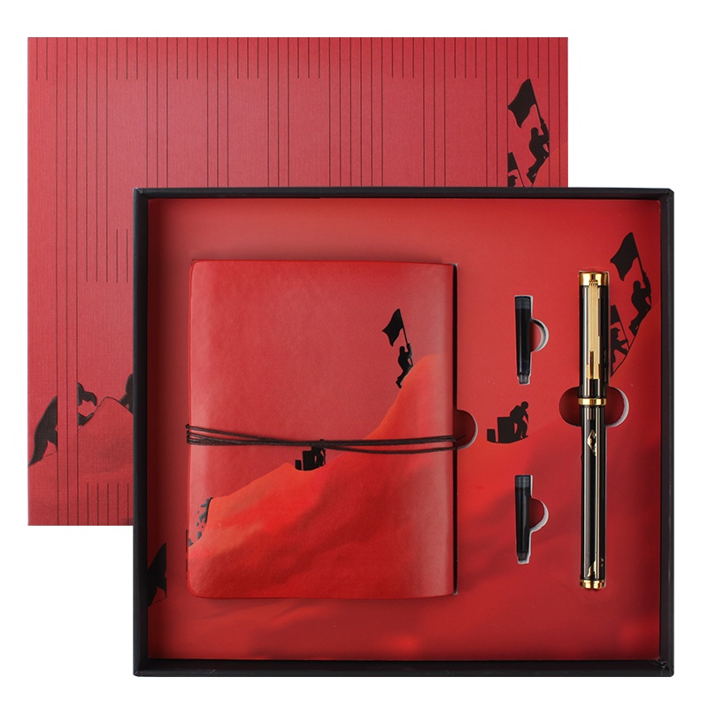 英雄(HERO)钢笔礼盒笔记本套装礼物送礼男士女生 H669启程