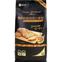 新良高筋软欧面包用小麦粉1kg黑金面粉 烘焙原料 面包粉 高筋面粉