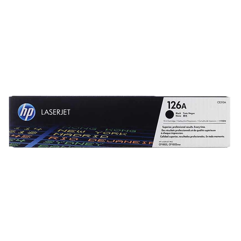 惠普CE310A打印机墨粉硒鼓1,200页黑色1支(适用 CP1025打印机/Pro100color MFP M175a