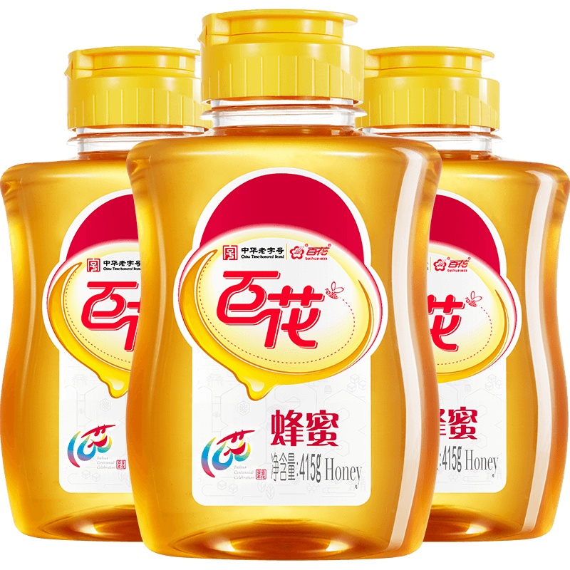 中华老字号百花牌蜂蜜415g*3