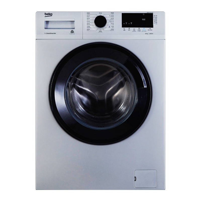 倍科(beko)EWCE 10252 X0SI 10公斤 全自动变频滚筒洗衣机 大容量 变频电机(银色)