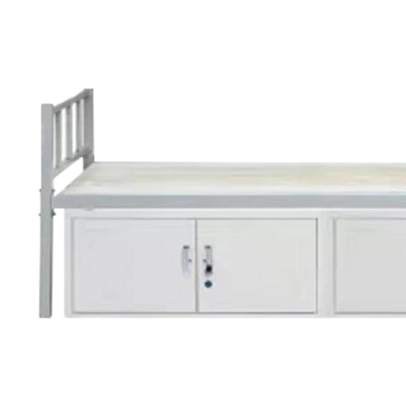 [理政]床 钢制床 简约办公床 学生员工宿舍床 带抽屉带锁