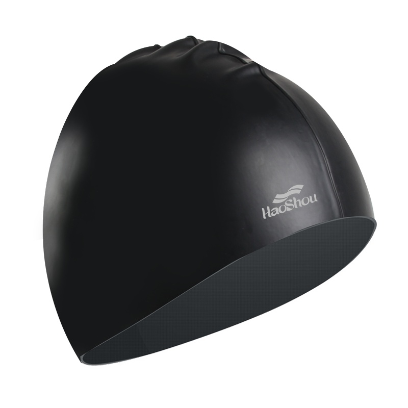 号手泳帽男硅胶女长大号防水PU布成人男女宽松游泳帽子
