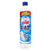 [苏宁]白猫蓝洁灵洁厕液厕所马桶清洁剂去除污垢抑菌清香500g/瓶
