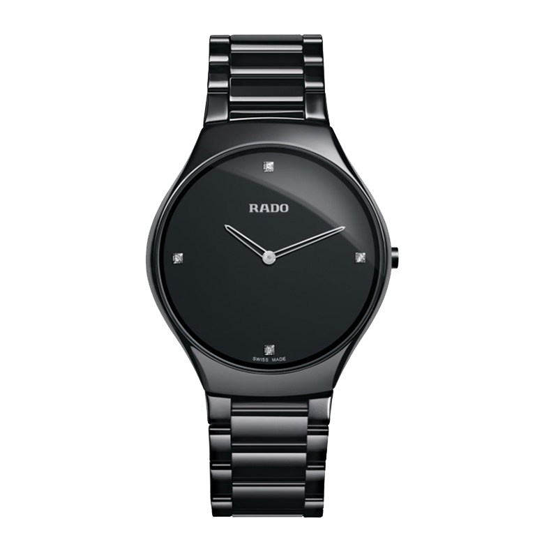 雷达(RADO)瑞士手表真薄系列时尚休闲简约商务石英男士手表R27741712