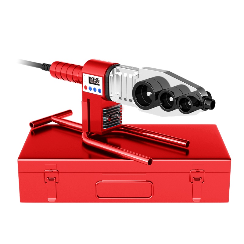 德力西热熔器大功率ppr水管模头对接加长塑焊机数显全自动熔机