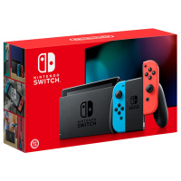 任天堂(Nintendo)Switch 掌上游戏机便携 NS 红蓝手柄 长续航增强版 港版