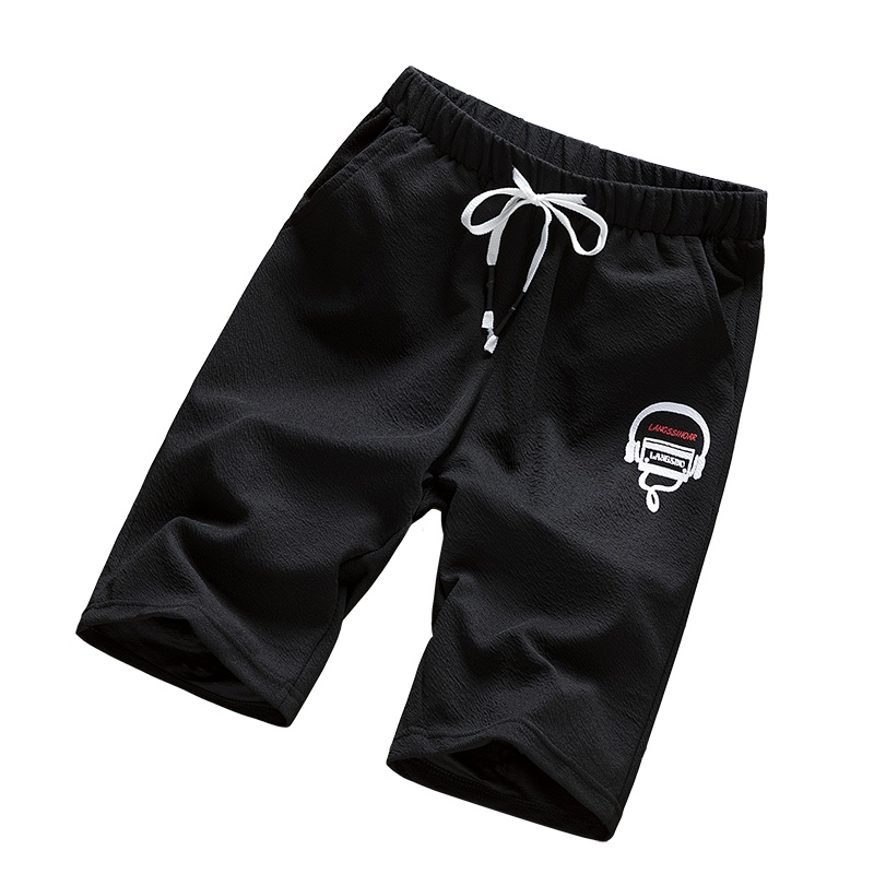 俞兆林(YUZHAOLIN)短裤男士夏季潮流运动宽松薄款中裤沙滩五分裤休闲裤子男潮牌