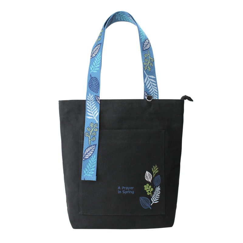 花间公主春日祈祷2021春季刺绣文艺清新包单肩包手提包帆布女包休闲包