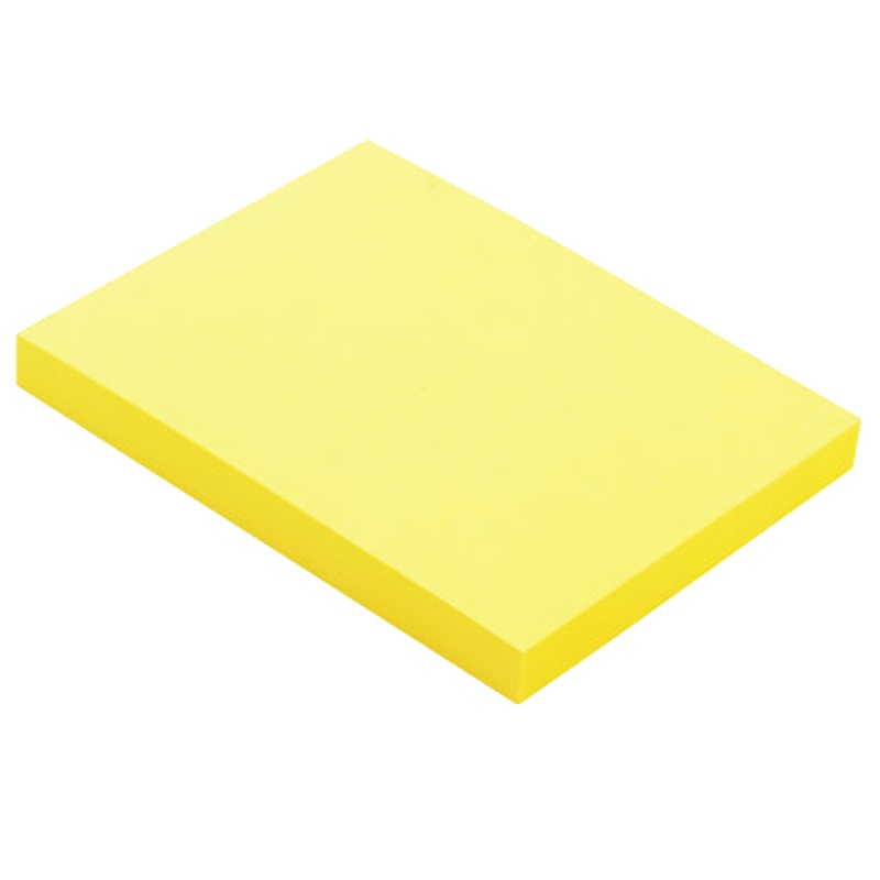 得力7734 百事贴 便利贴纸记事 可撕76×101mm 10本