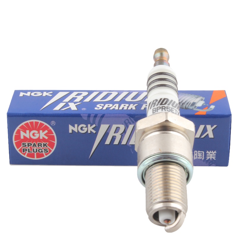 NGK 铱合金火花塞 BPR5EIX 2414 四支装 皇冠/途乐/赛弗/赛影/奥拓/高尔/桑塔纳/豪情/优利欧/旗舰/