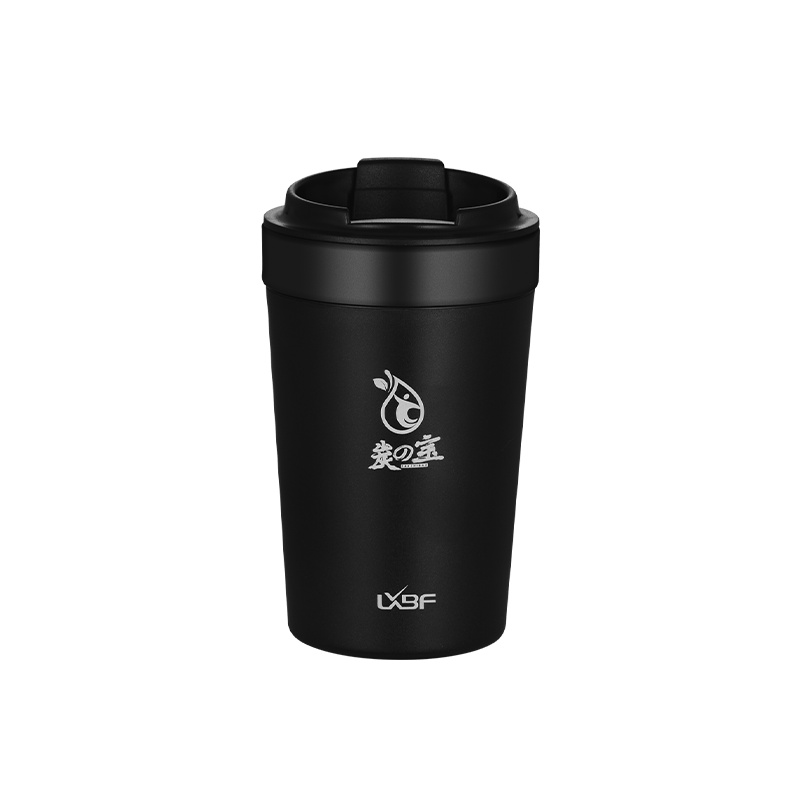 龙兴宝富弱碱性水养生杯矿泉水便捷杯子能量保温杯咖啡随手随行杯竹炭内胆补充矿物质