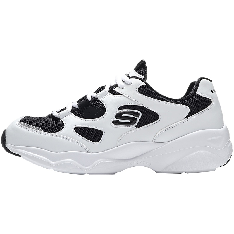 斯凯奇女鞋休闲鞋DLITES复古厚底老爹鞋熊猫运动鞋88888364