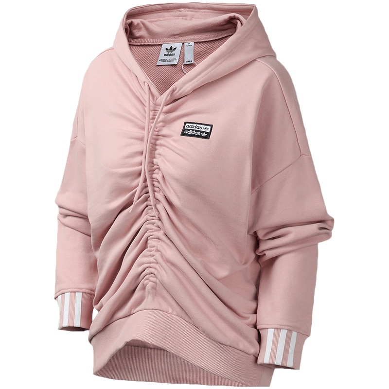 adidas阿迪达斯三叶草女装运动服休闲连帽卫衣EC0782