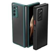 VMONN三星Galaxy Z Fold2手机壳全包防摔w21个性创意磨砂半透软壳5G轻薄撞色简约男女时尚情侣新款潮牌F