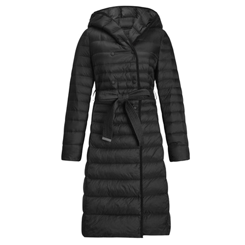 【专柜同款】拉夏贝尔羽绒服女装2019年冬季新款韩版轻薄保暖宽松中长棉服外套709D8026