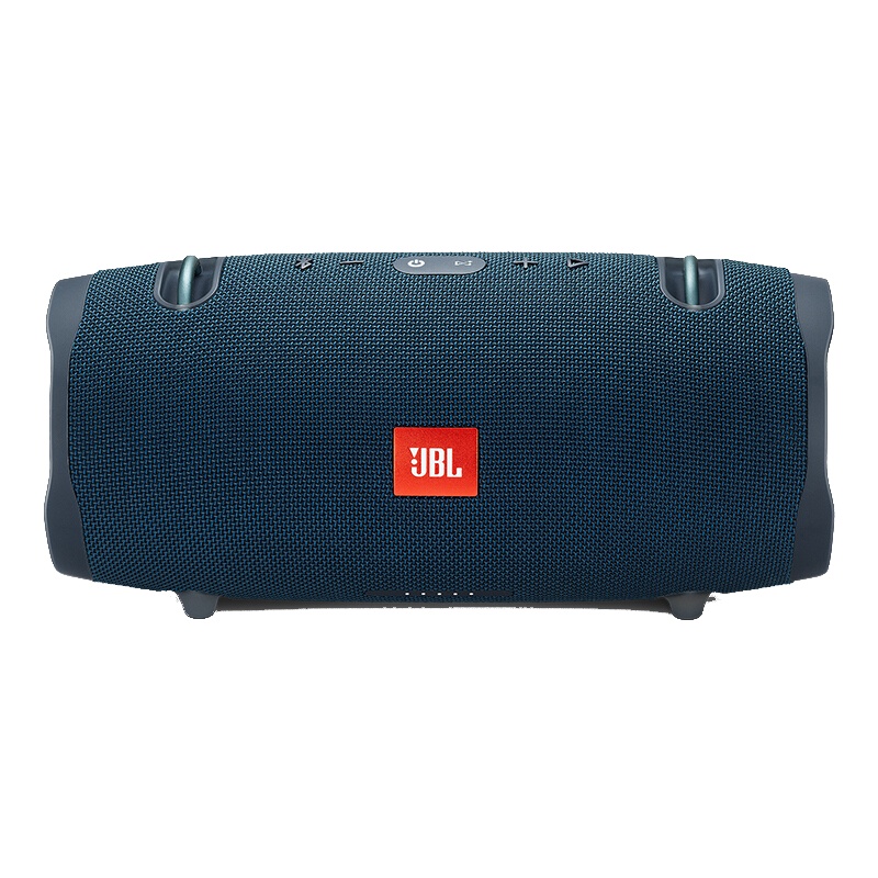 JBL XTREME2 音乐战鼓二代 便携式蓝牙音箱+低音炮 户外音箱 电脑音响 防水设计 可免提通话 蓝色